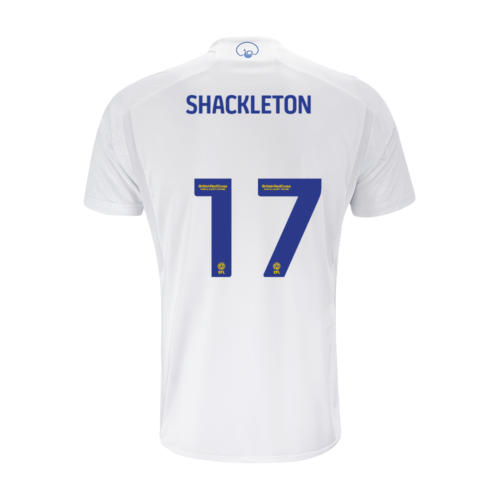 23-24 Leeds United SHACKLETON 17 Home Jersey