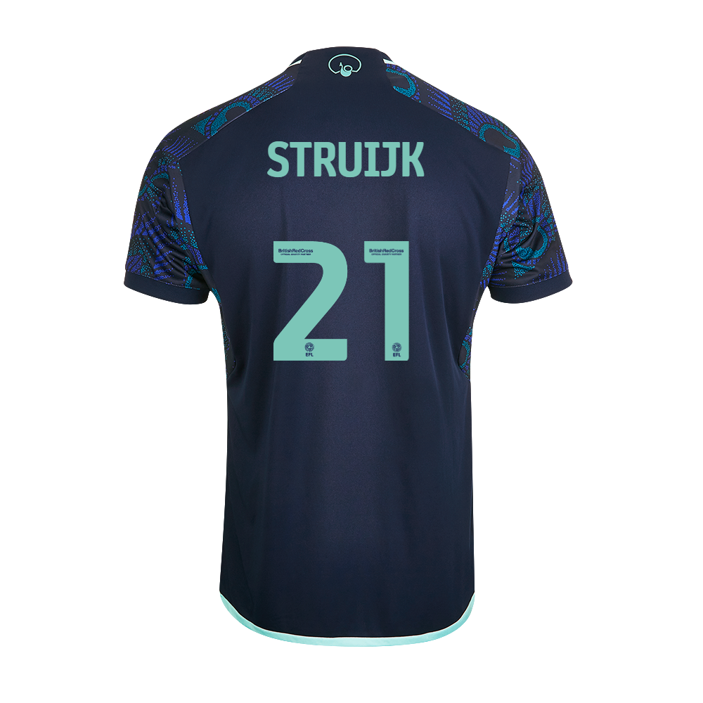 23-24 Leeds United STRUIJK 21 Away Jersey