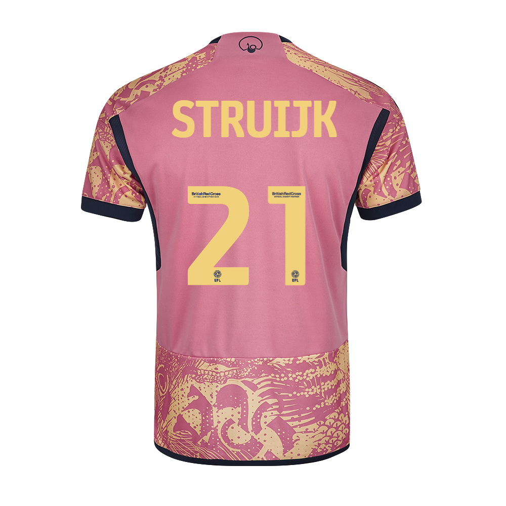 23-24 Leeds United STRUIJK 21 Third Jersey