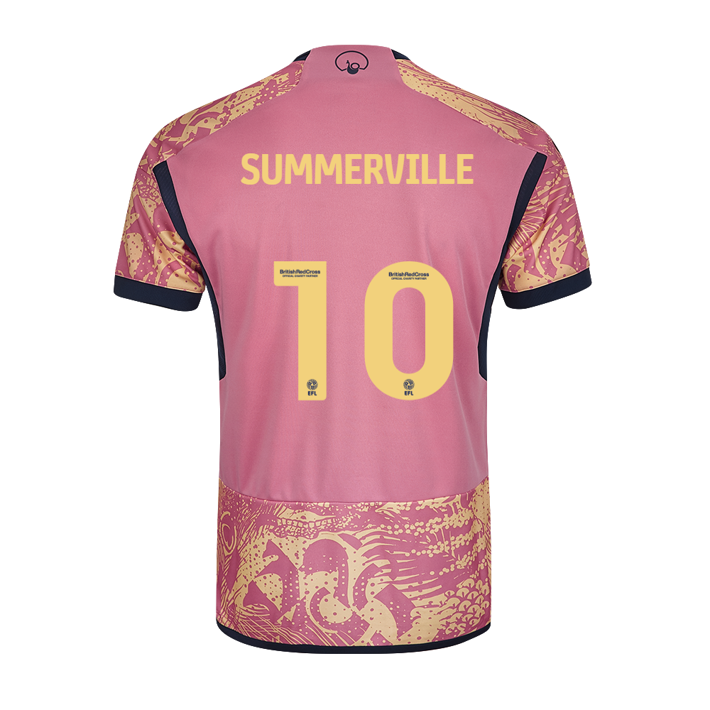 23-24 Leeds United SUMMERVILLE 10 Third Jersey