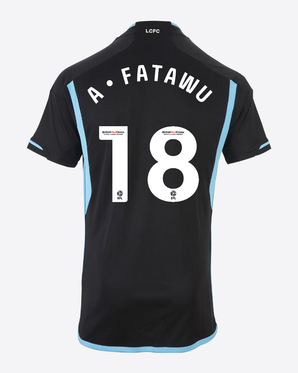 23-24 Leicester City A . FATAWU 18 Away Jersey