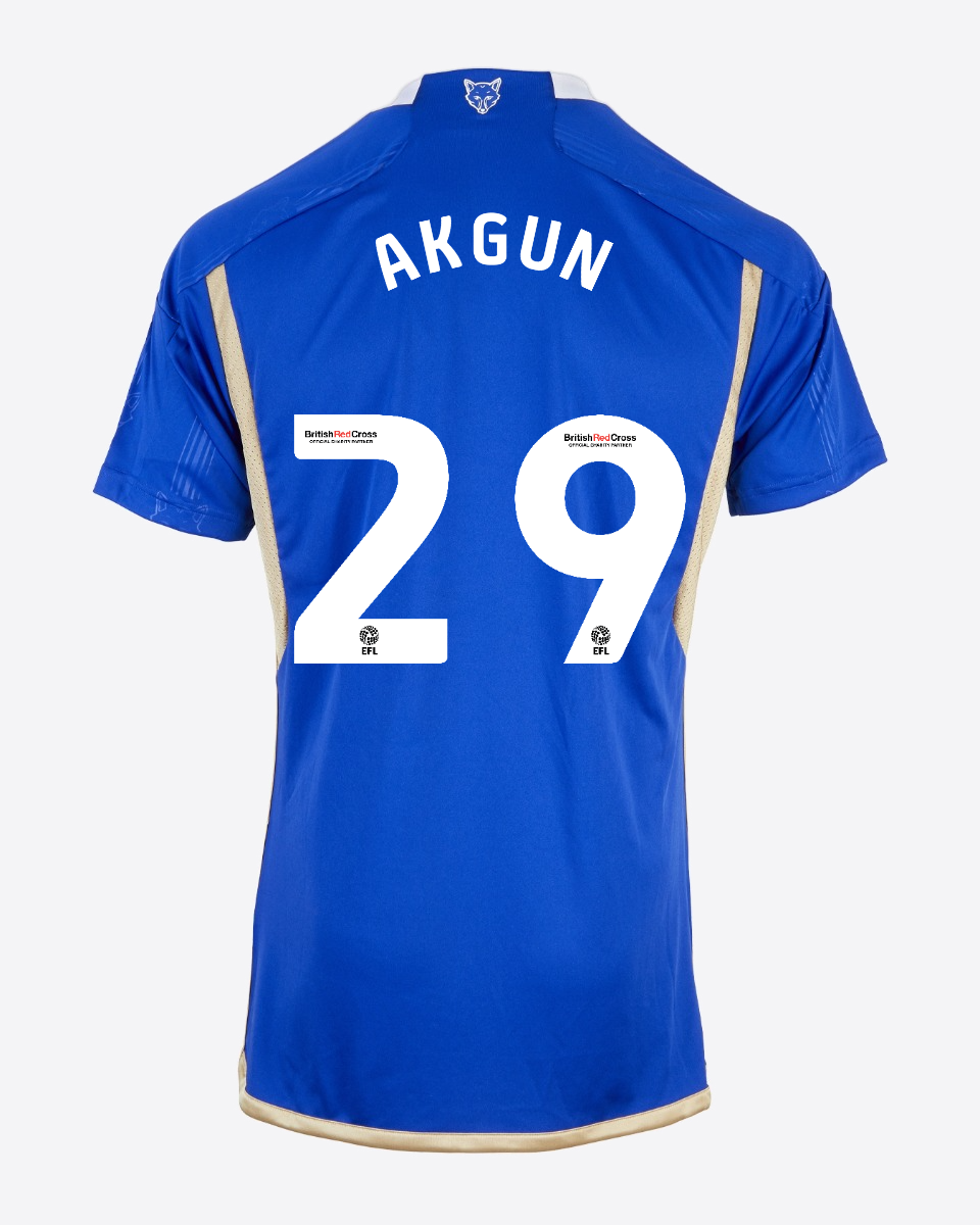 23-24 Leicester City AKGUN 29 Home Jersey