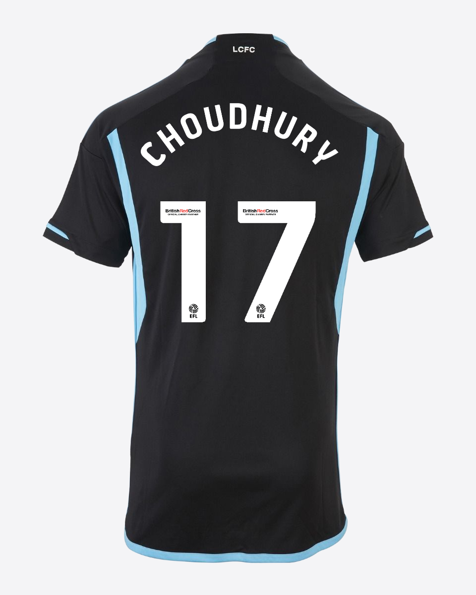 23-24 Leicester City CHOUDHURY 17 Away Jersey