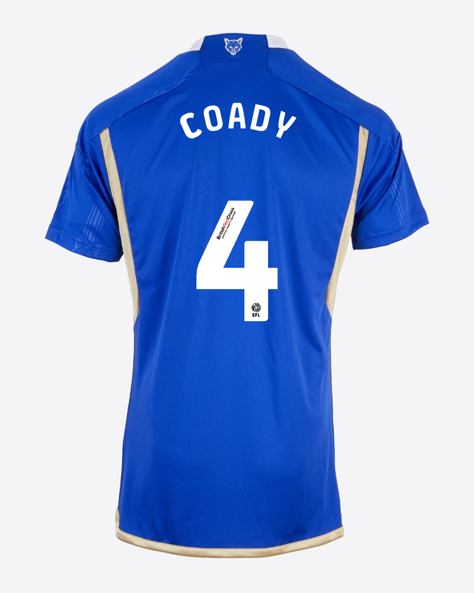 23-24 Leicester City COADY 4 Home Jersey