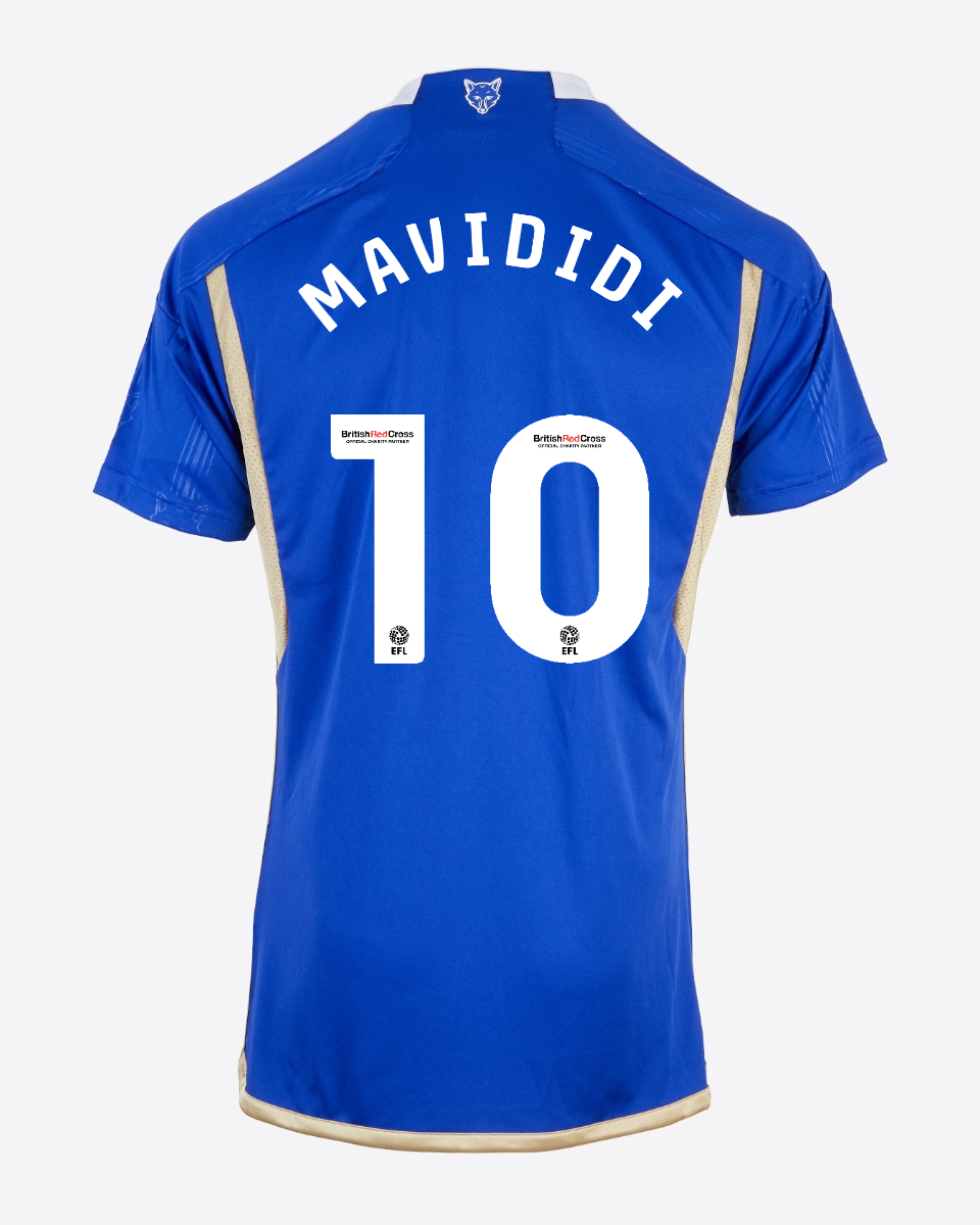 23-24 Leicester City MAVIDIDI 10 Home Jersey