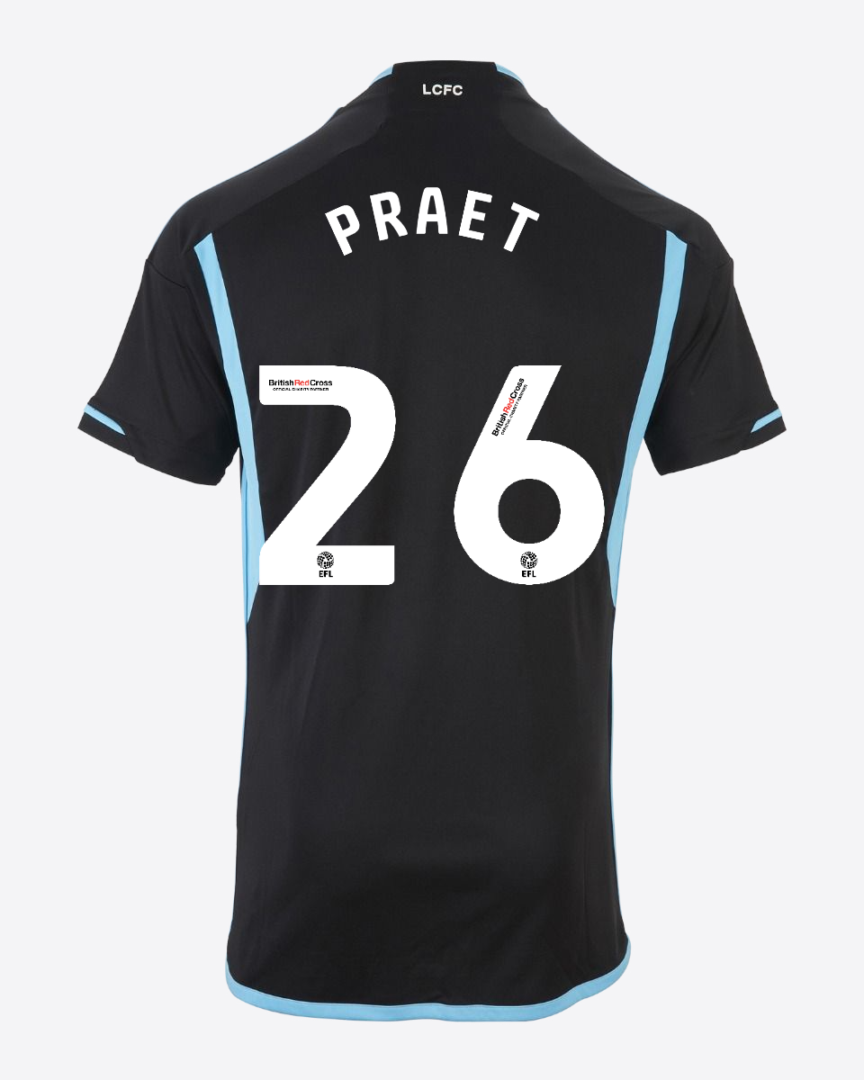 23-24 Leicester City PRAET 26 Away Jersey