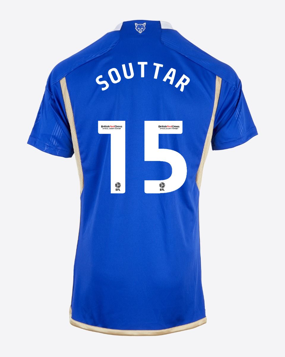 23-24 Leicester City SOUTTAR 15 Home Jersey