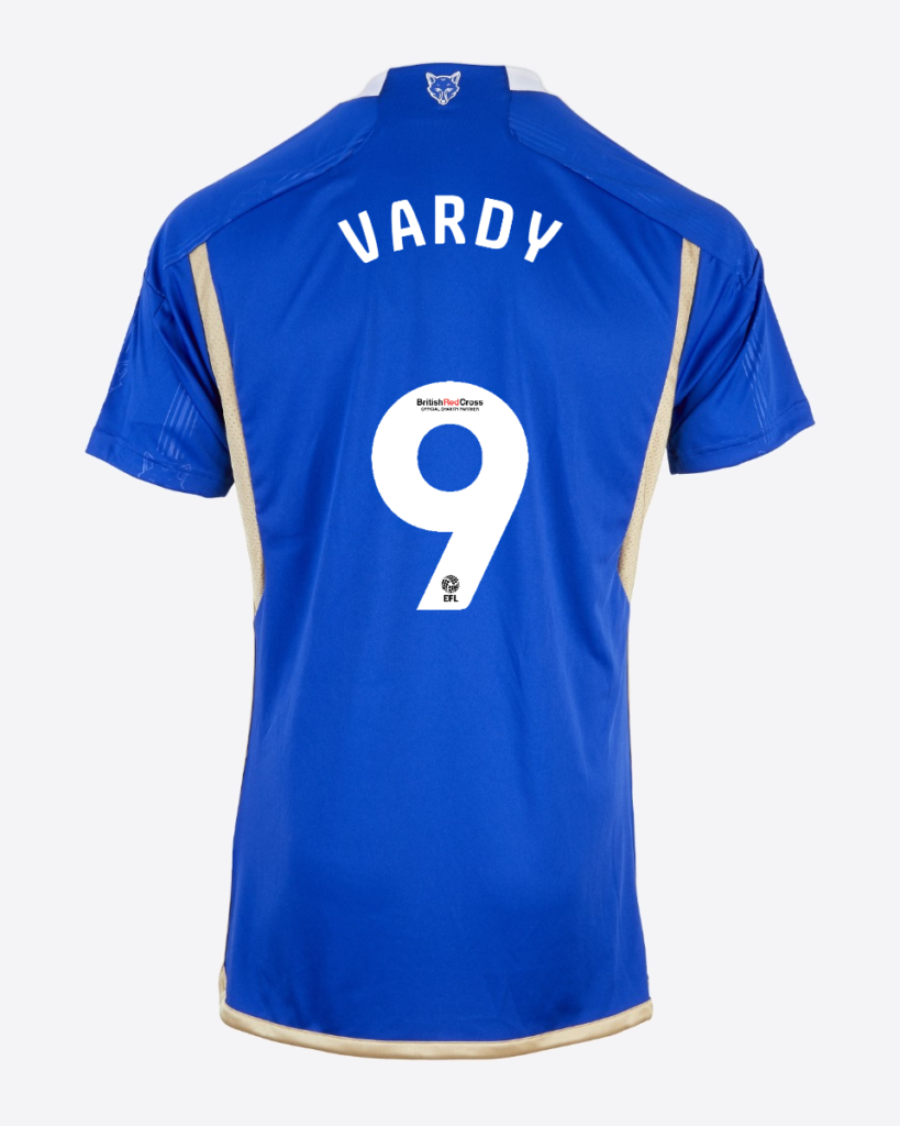 Leicester City VARDY 9 Home Jersey 23 24 KICKOFFSHOPPER