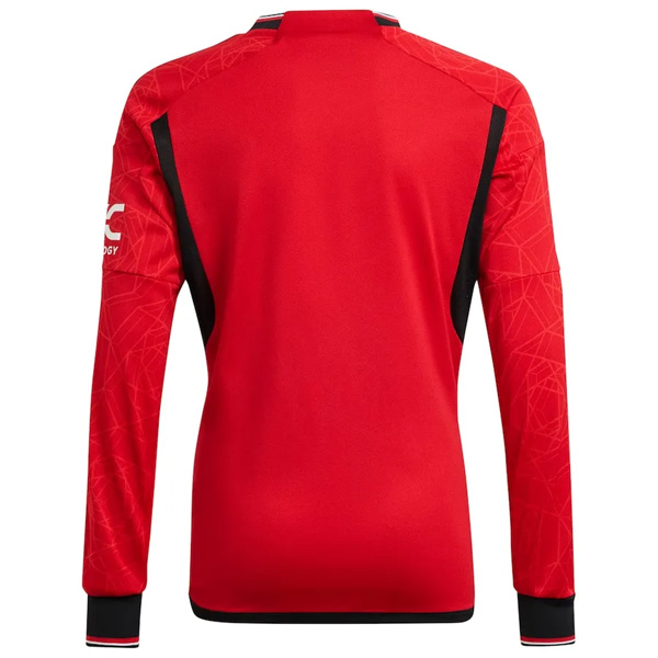 23-24 Manchester United Home Long Sleeve Jersey