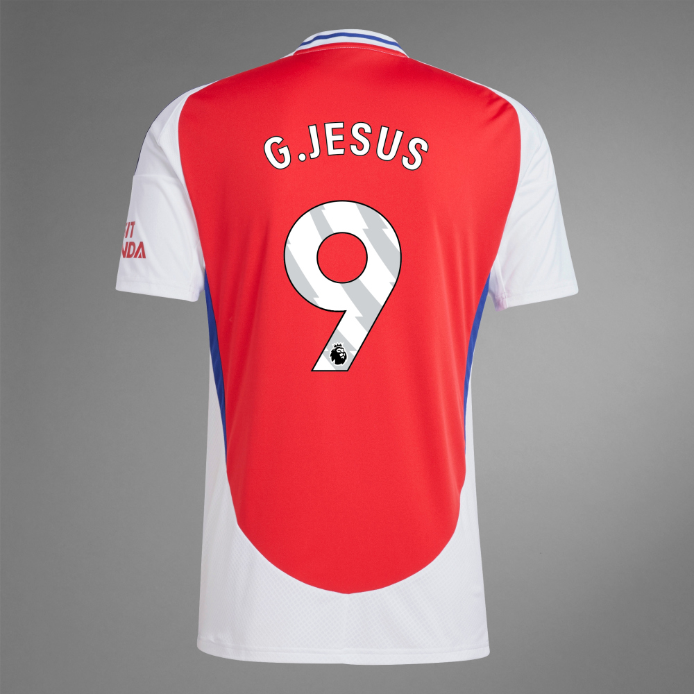 24-25 Arsenal Home G.JESUS 9 Soccer Jersey