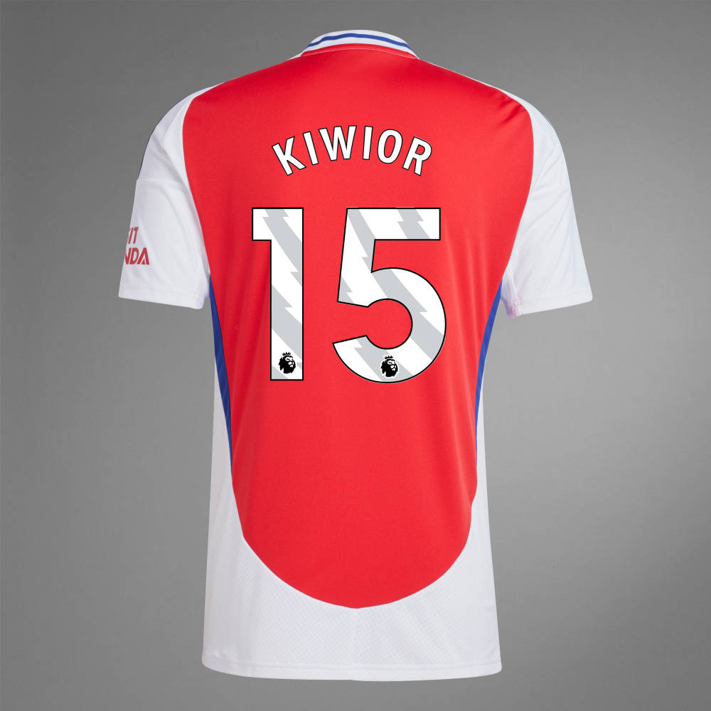 24-25 Arsenal Home KIWIOR 15 Soccer Jersey