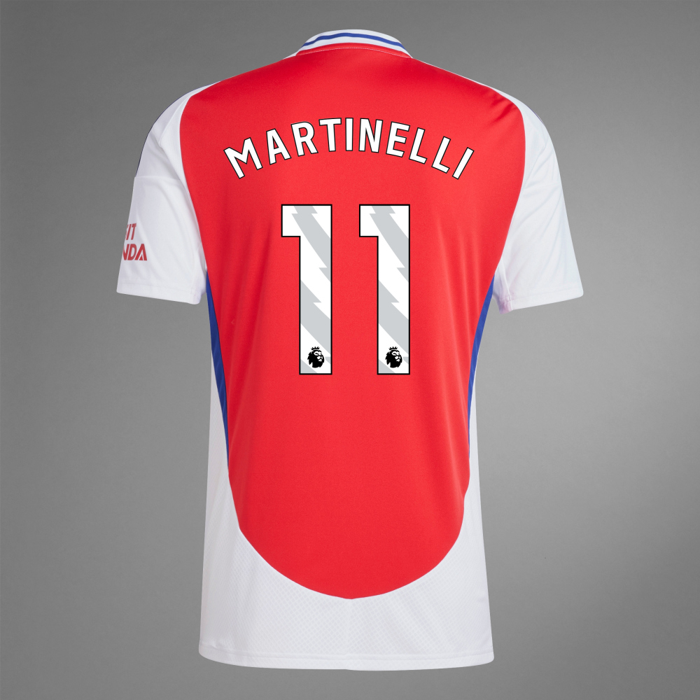 24-25 Arsenal Home MARTINELLI 11 Soccer Jersey