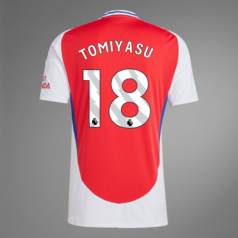 24-25 Arsenal Home TOMIYASU 18 Soccer Jersey