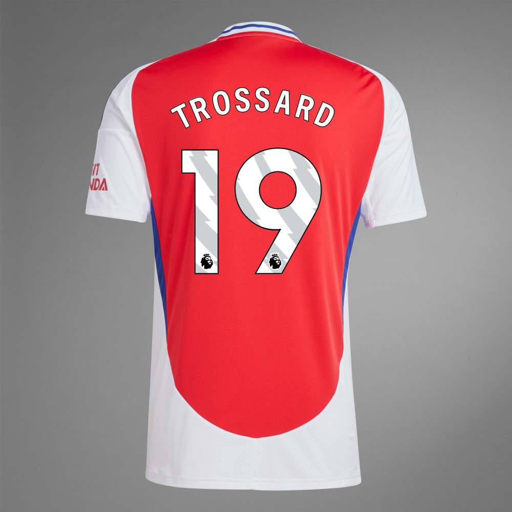 24-25 Arsenal Home TROSSARD 19 Soccer Jersey