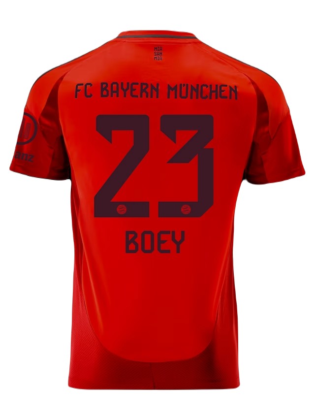 24-25 Bayern Munich Boey 23 Home Jersey