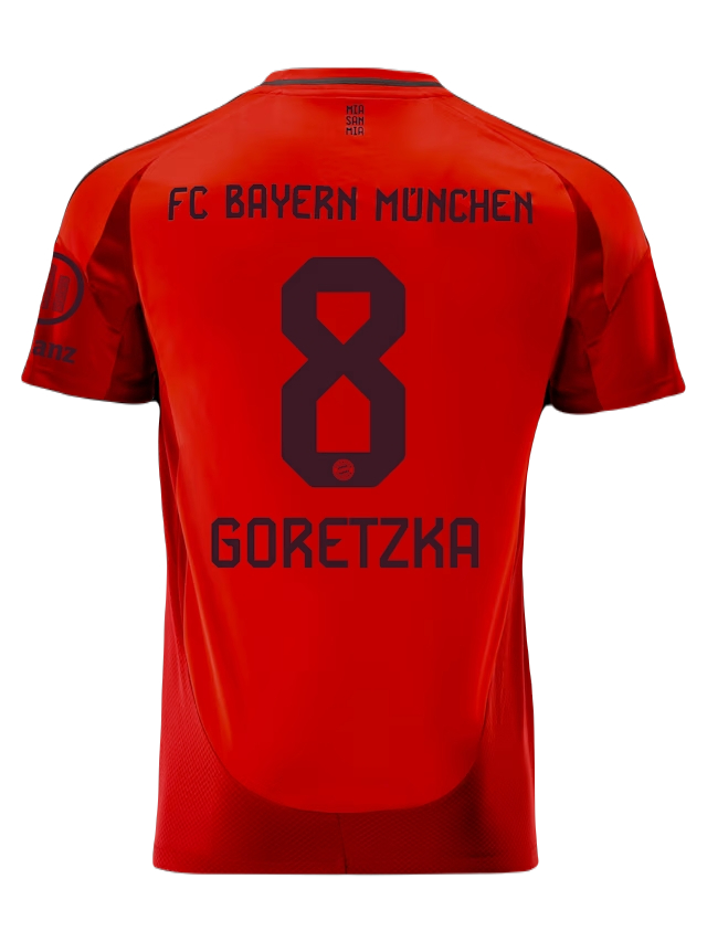 24-25 Bayern Munich Goretzka 8 Home Jersey