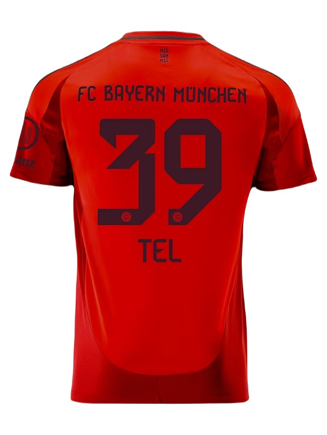 24-25 Bayern Munich Tel 39 Home Jersey