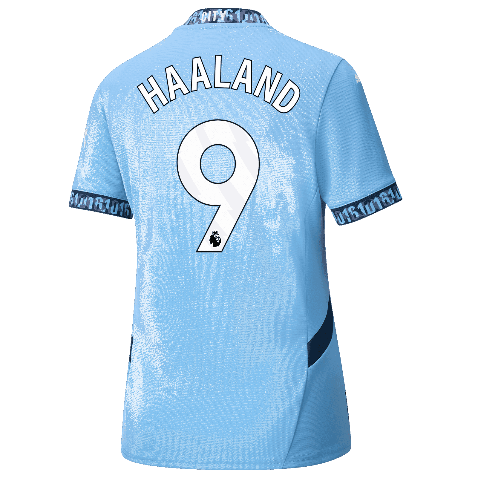 Manchester City Erling Haaland 9 Home Womens Jersey 24-25