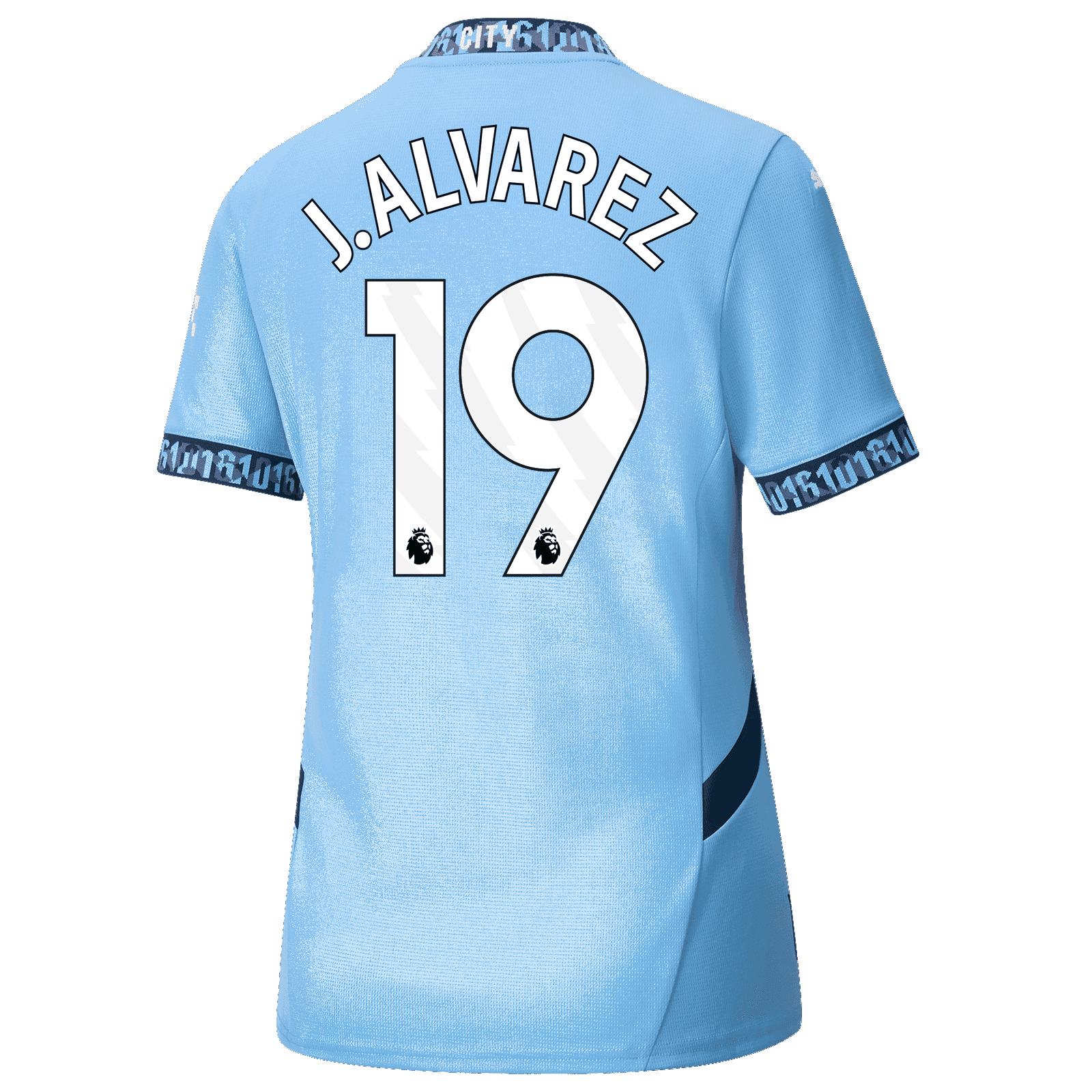 Manchester City Julián Alvarez 19 Home Womens Jersey 24-25