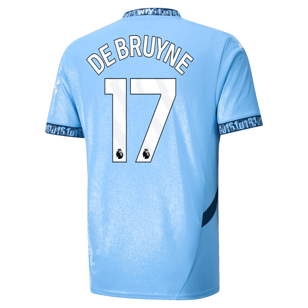 公式サイト - ハイブランドの新作が続々登場 Bruyne De Kevin City Manchester 17 24-25 Jersey Home ウェア