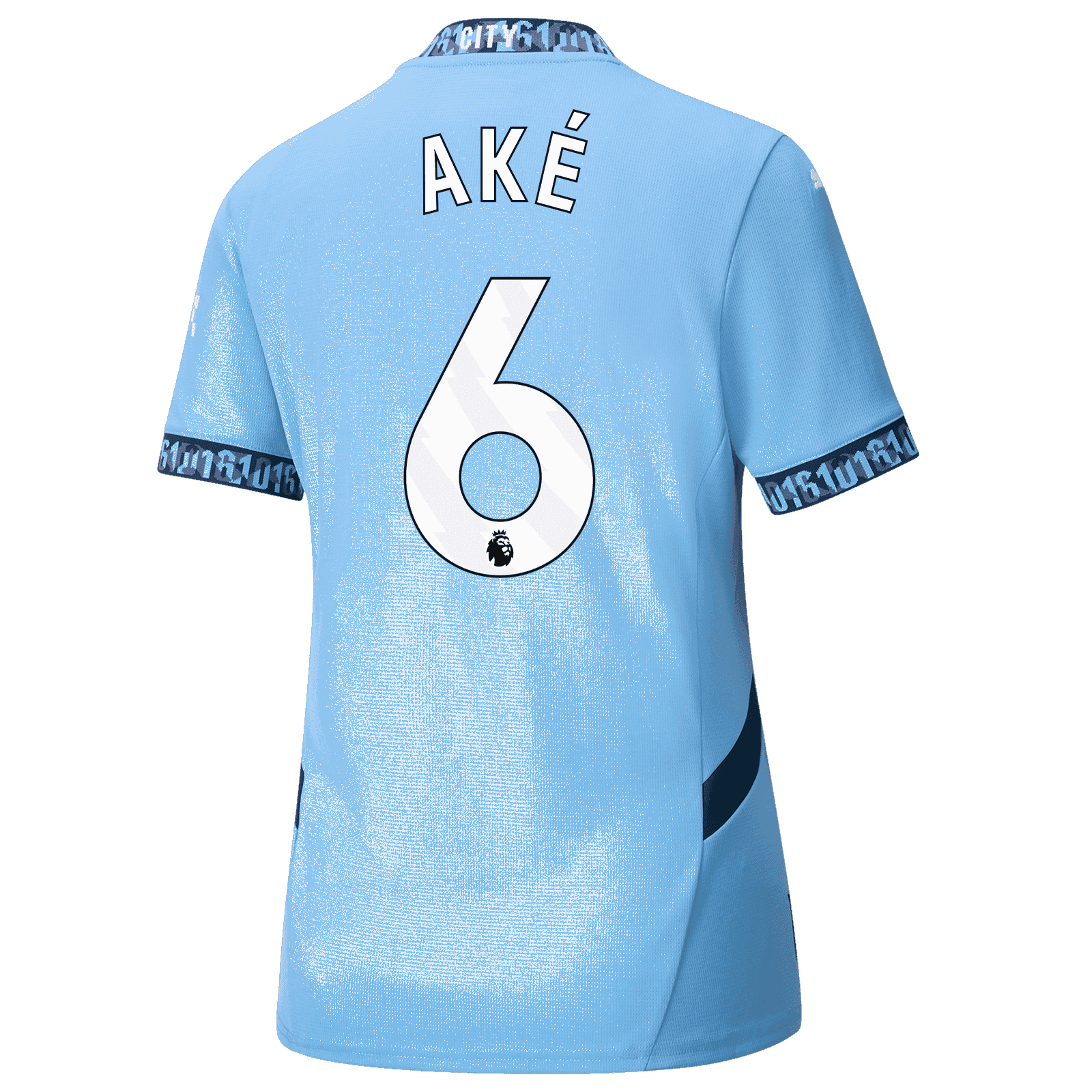 Manchester City Nathan Ake 6 Home Womens Jersey 24-25