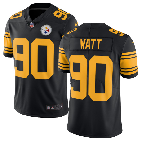 Mes Pittsburgh Steelers Color Rush Player Game Jersey Watt #90