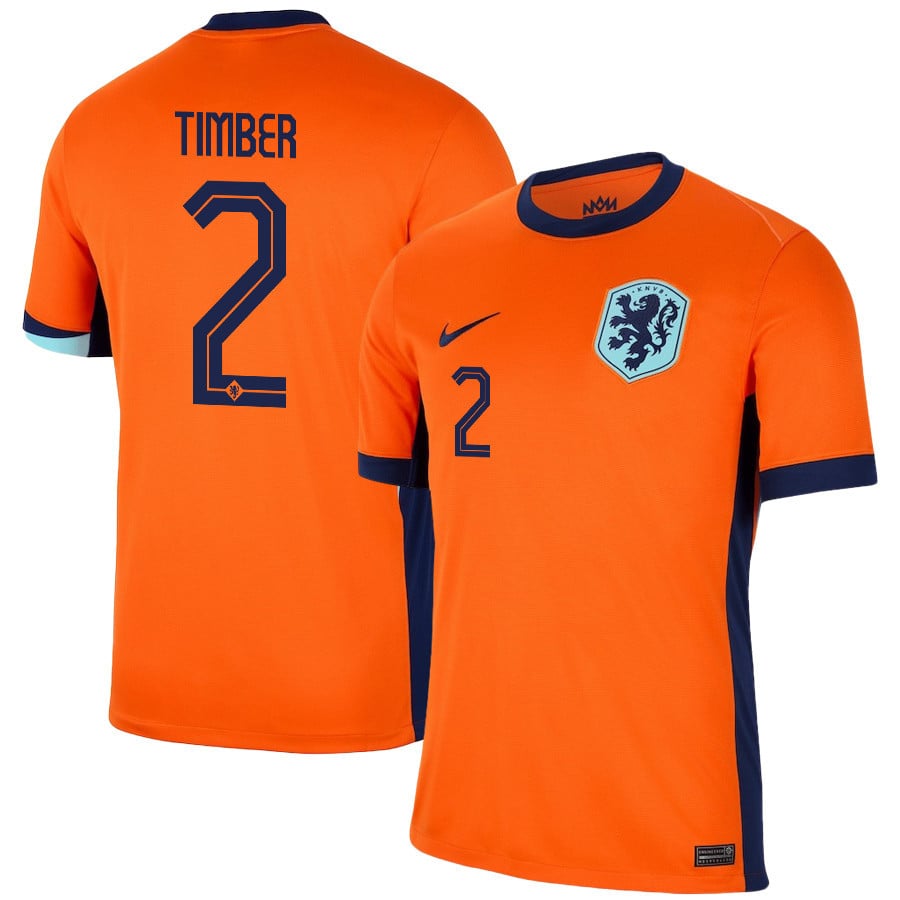 2024 Netherlands Timber 2 Home Jersey