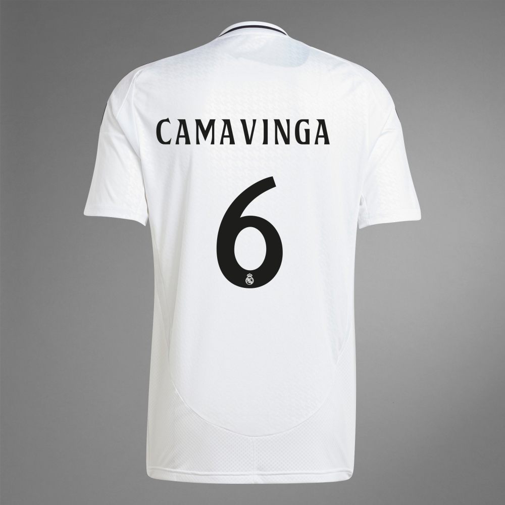 Real Madrid Home CAMAVINGA 6 Jersey 24-25