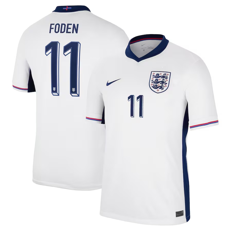 England foden 11 Home Jersey 2024