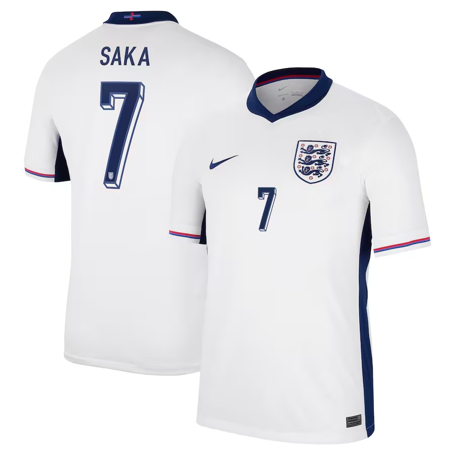 England saka 7 Home Jersey 2024