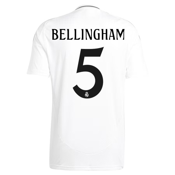 Real Madrid Home BELLINGHAM 5 Jersey 24-25