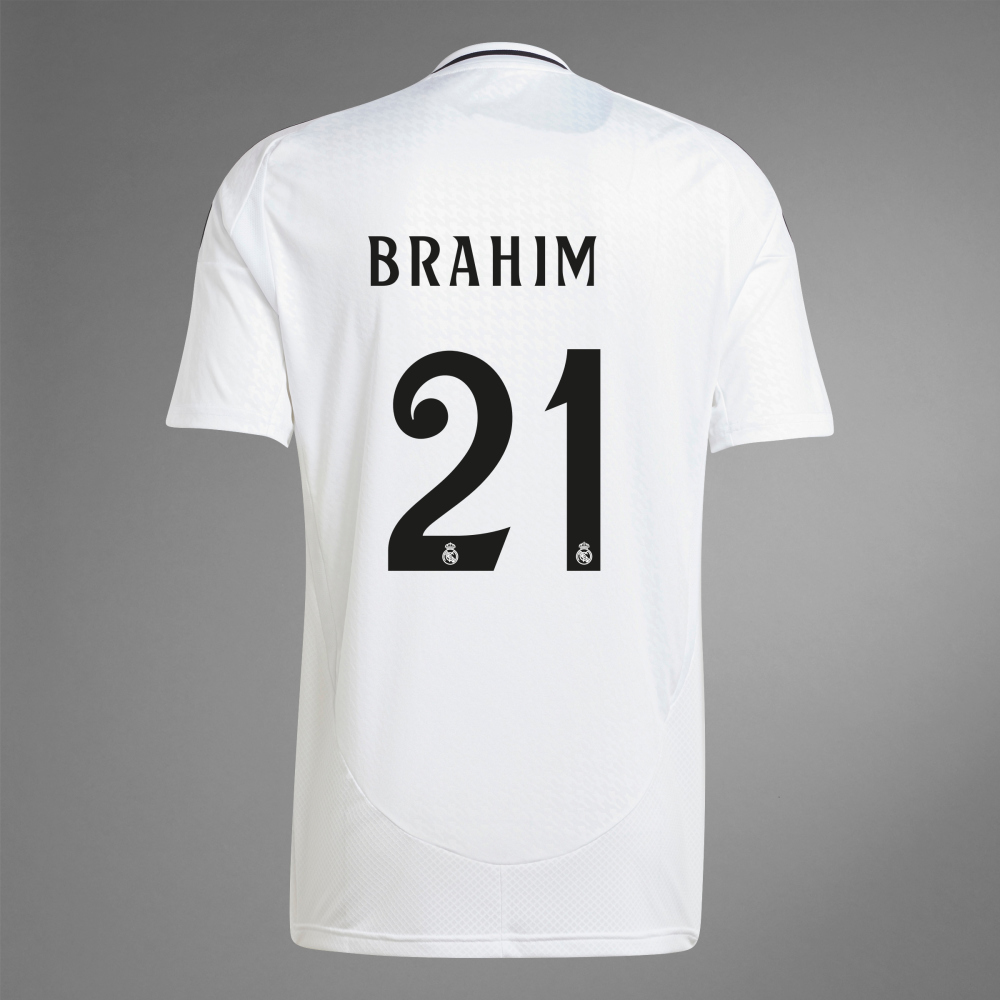 Real Madrid Home BRAHIM 21 Jersey 24-25