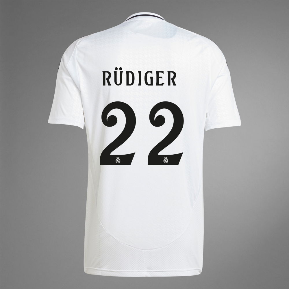 Real Madrid Home RÜDIGER 22 Jersey 24-25