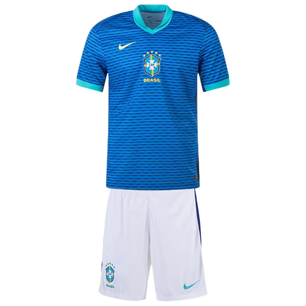 Brazil Away Kids Kit 2024