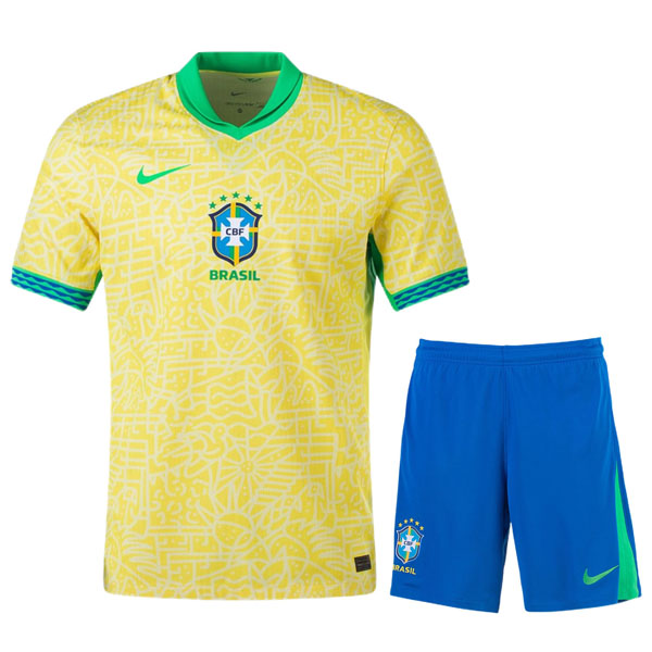 Brazil Home Men Kit 2024