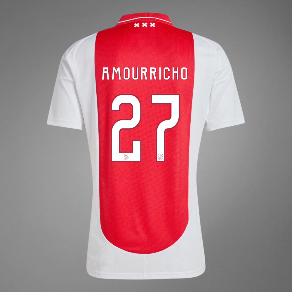 24-25 Ajax AMOURRICHO 27 Home Jersey