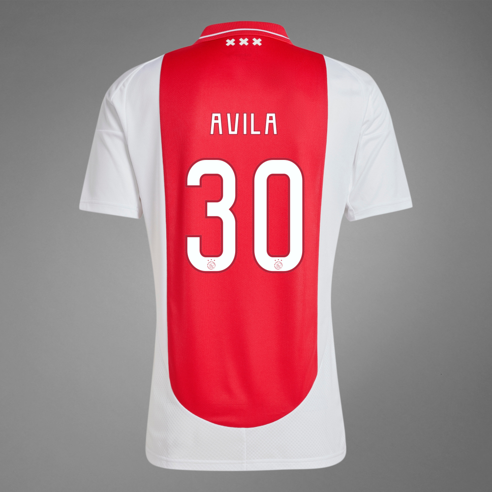 24-25 Ajax AVILA 30 Home Jersey