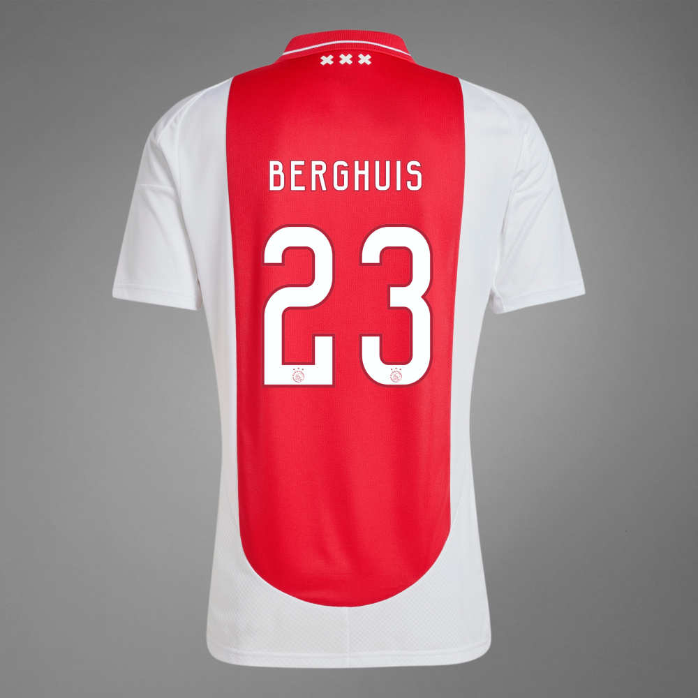 24-25 Ajax BERGHUIS 23 Home Jersey