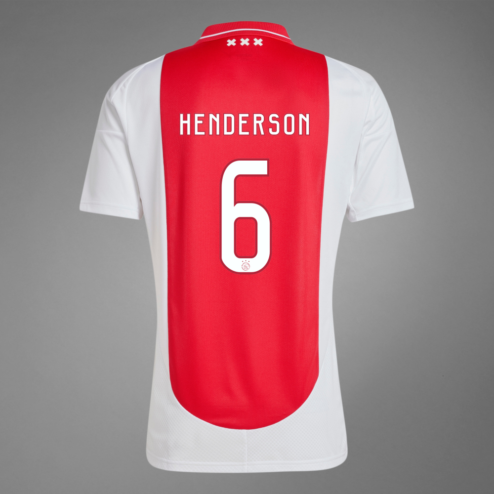 24-25 Ajax HENDERSON 6 Home Jersey