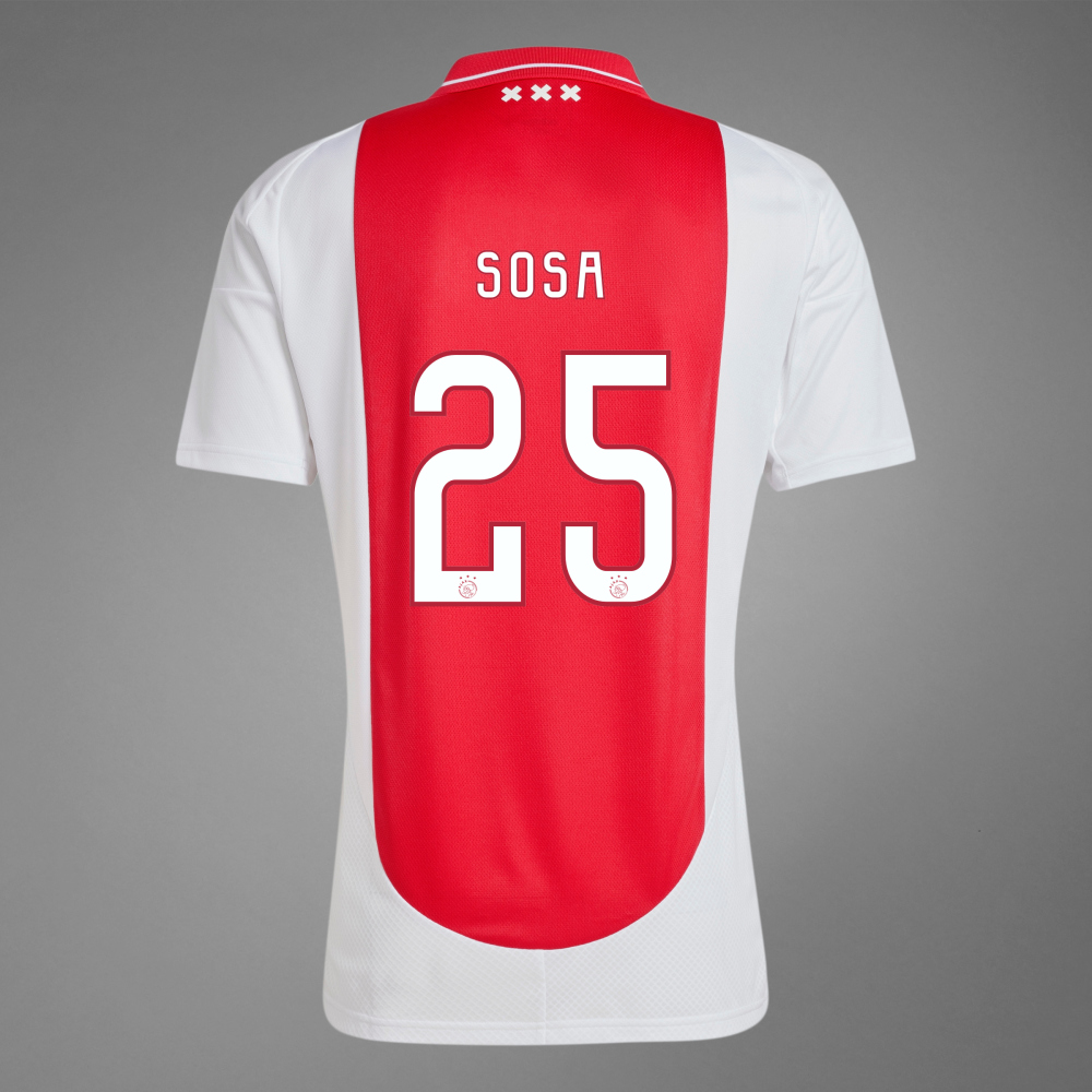 24-25 Ajax SOSA 25 Home Jersey