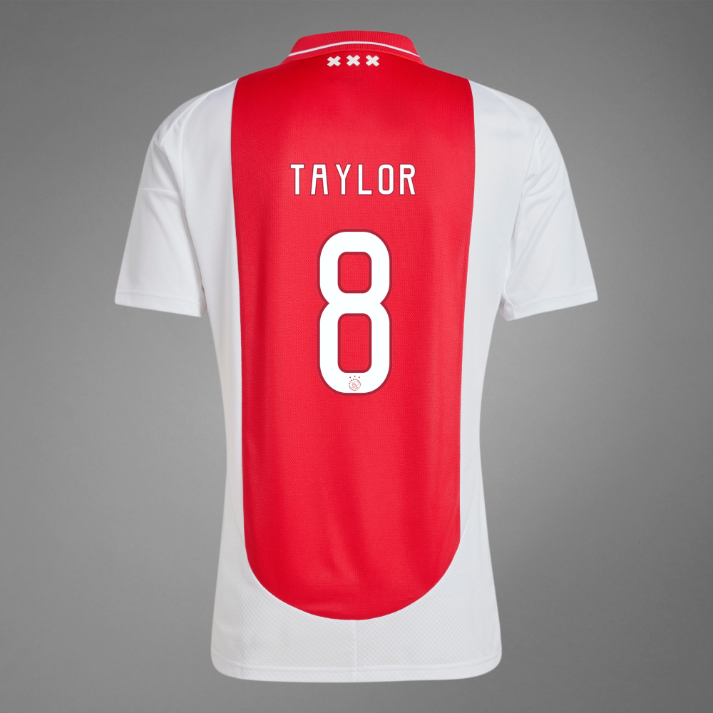 24-25 Ajax TAYLOR 8 Home Jersey