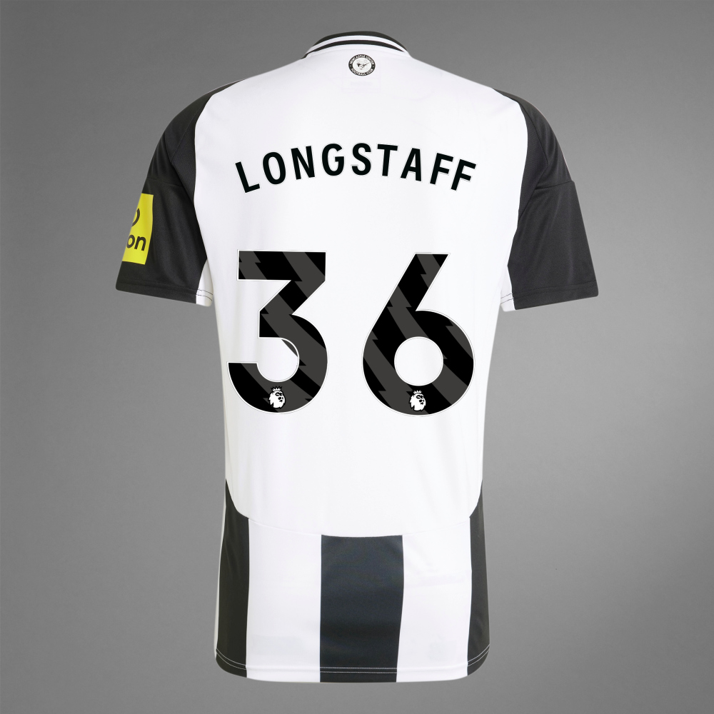 24-25 Newcastle United LONGSTAFF 36 Home Jersey