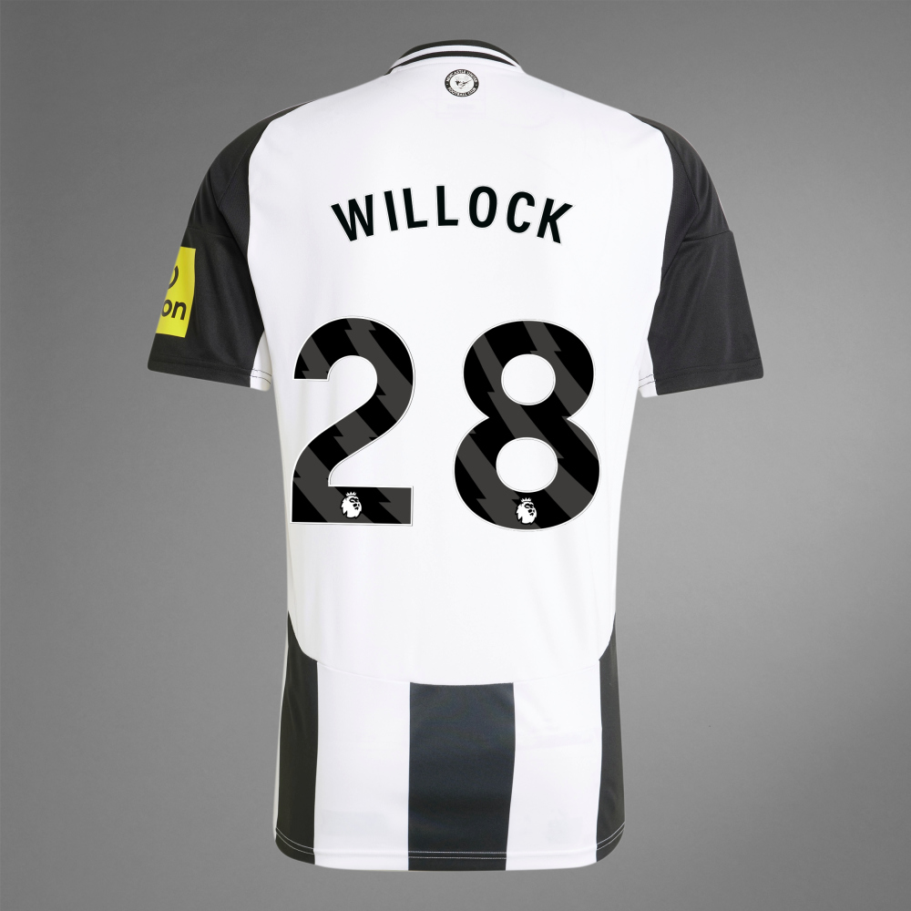 24-25 Newcastle United WILLOCK 28 Home Jersey