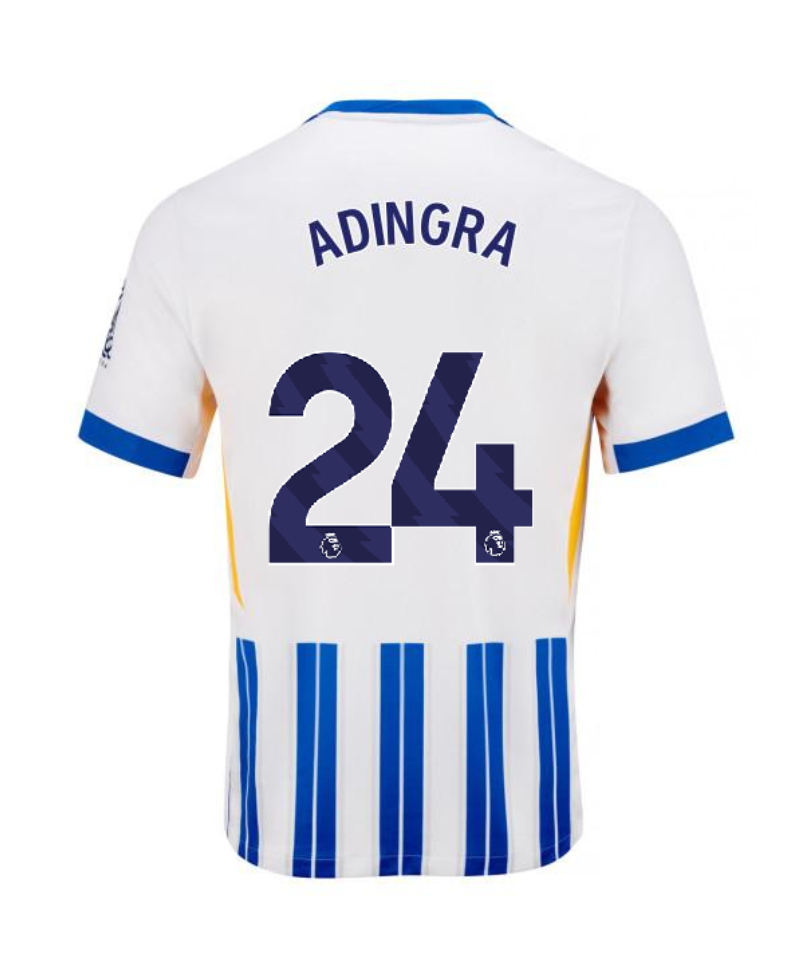 Brighton Hove Albion Home ADINGRA 24 Jersey 24-25