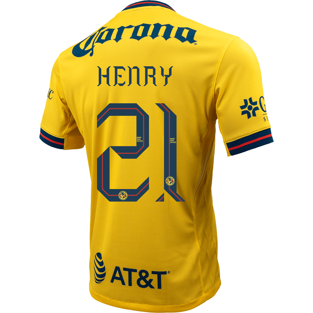 Club América HENRY 21 Home Jersey 24-25