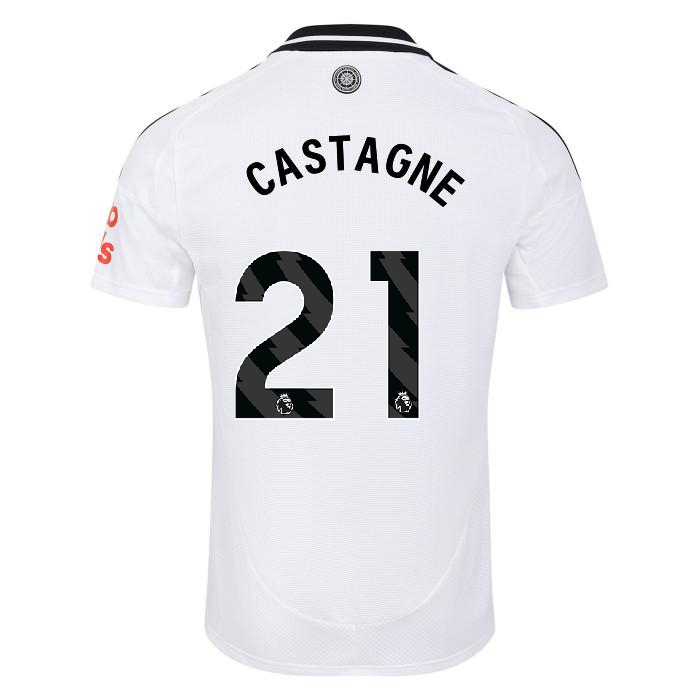 Fulham Home CASTAGNE 21 Jersey 24-25