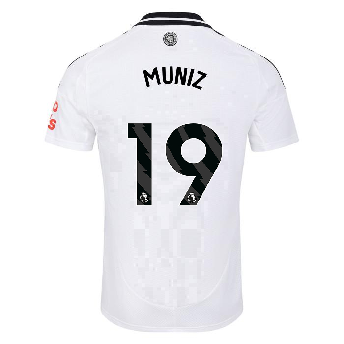 Fulham Home MUNIZ 19 Jersey 24-25