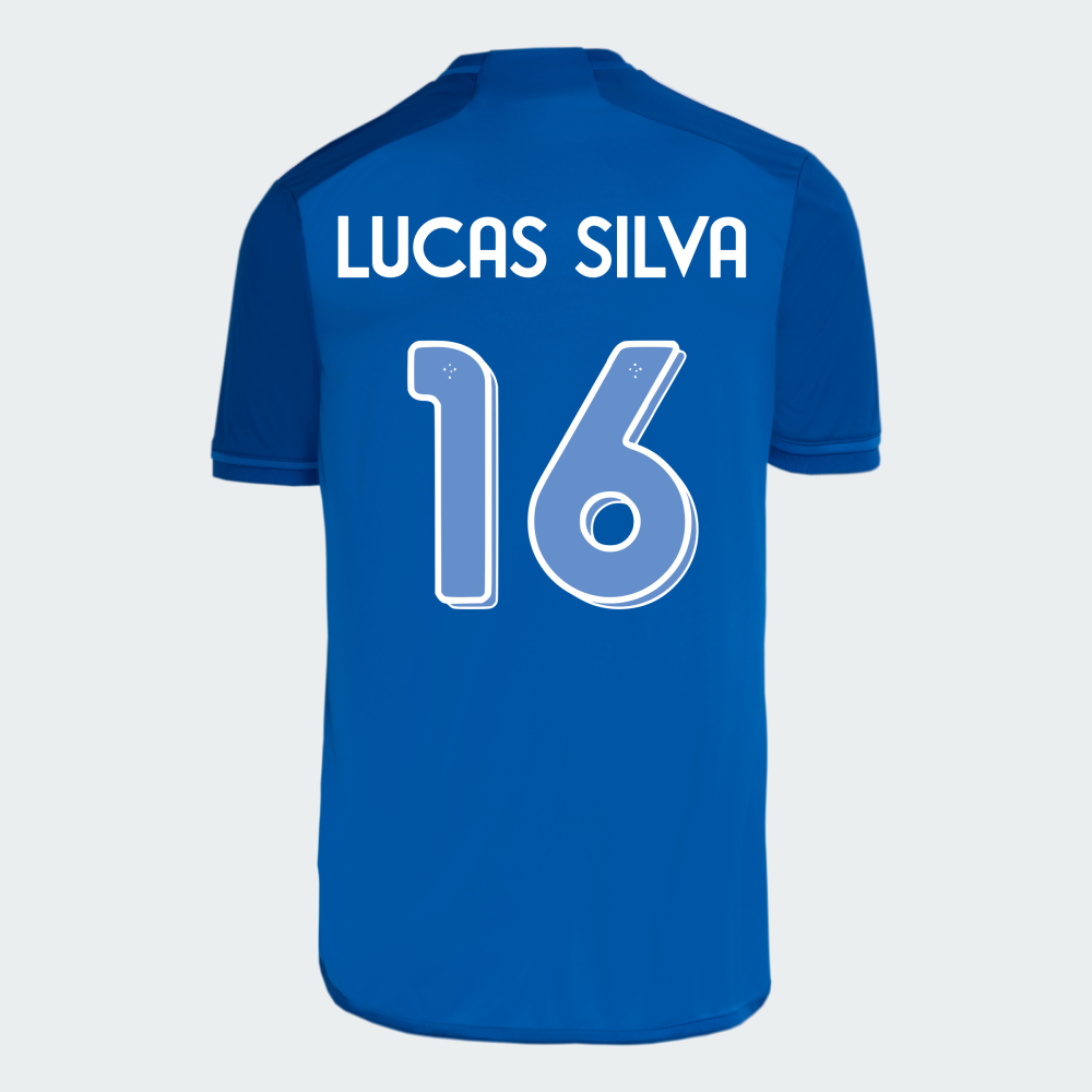 Cruzeiro Home LUCAS SILVA 16 Jersey 24-25