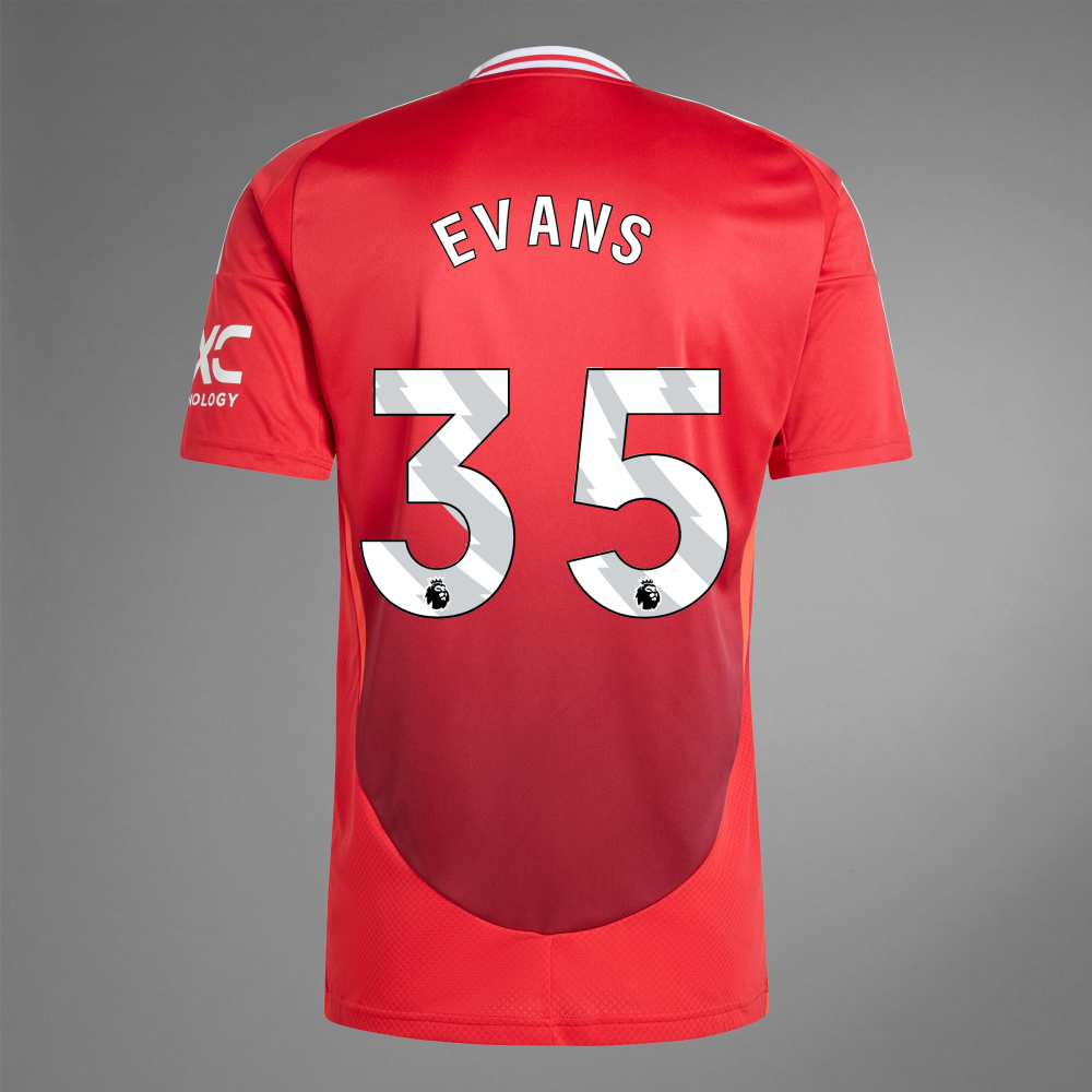 Manchester United EVANS 35 Home Jersey 24-25