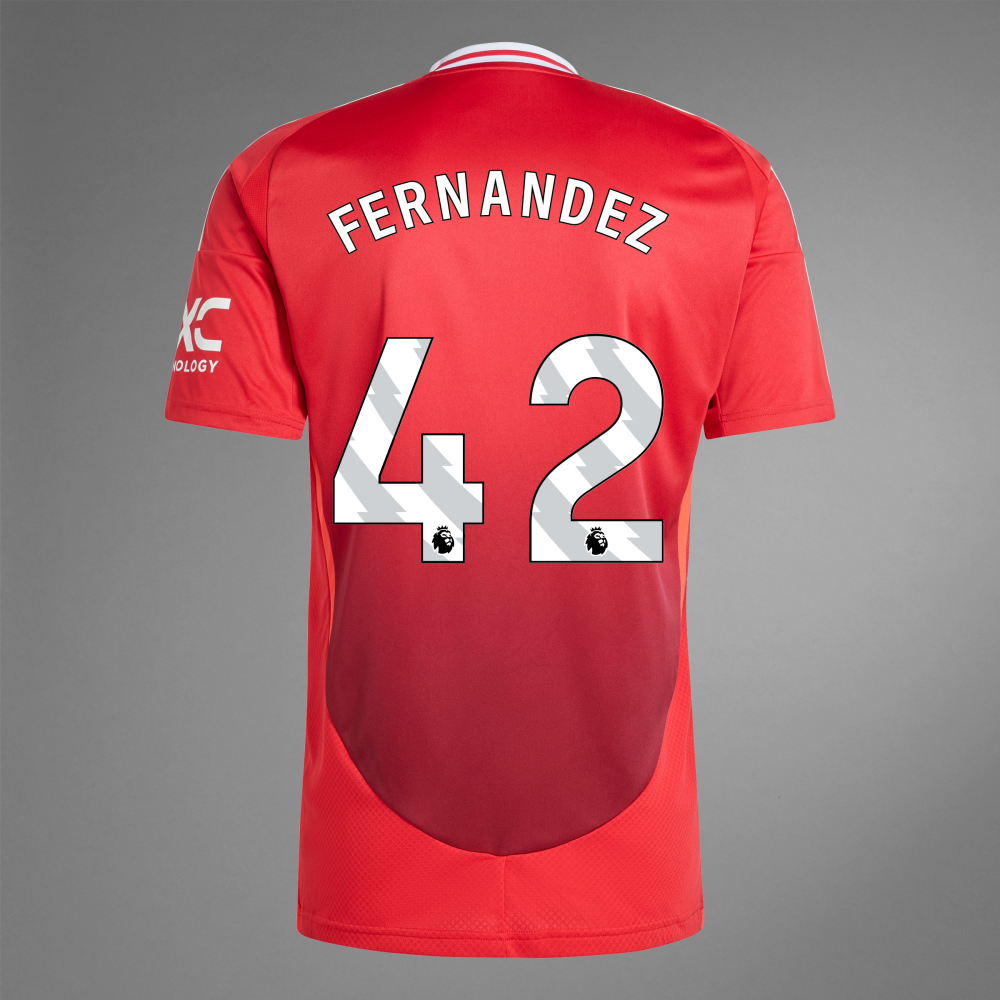 Manchester United FERNANDEZ 42 Home Jersey 24-25